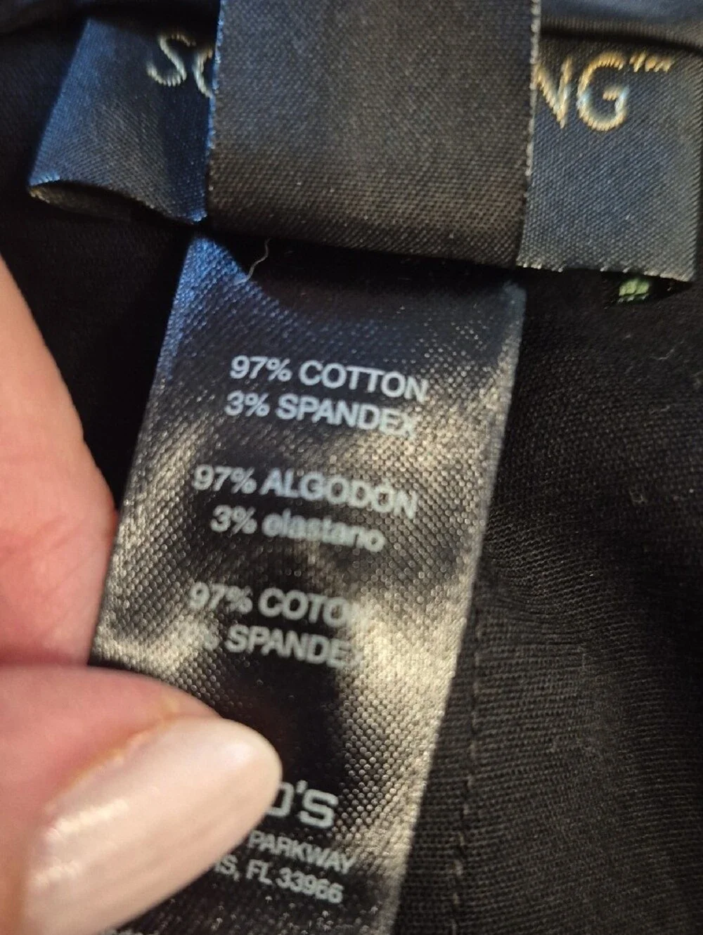 Chico's So Slimming Cropped Cotton Pant